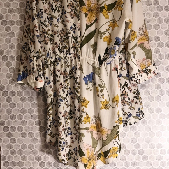 New York & Company Floral Blouse - Picture 4 of 8